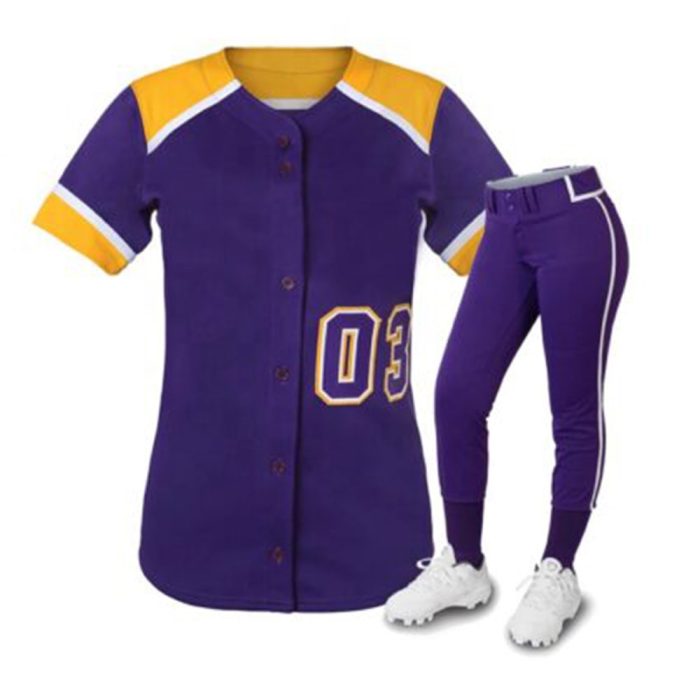 Women Baseball Uniform - Image 1