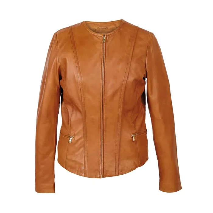 Women Leather Jacket - Image 1